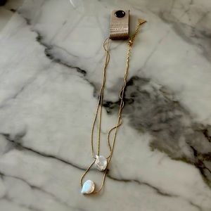 Brand new cute stylish unique design Anthropology pearl necklace